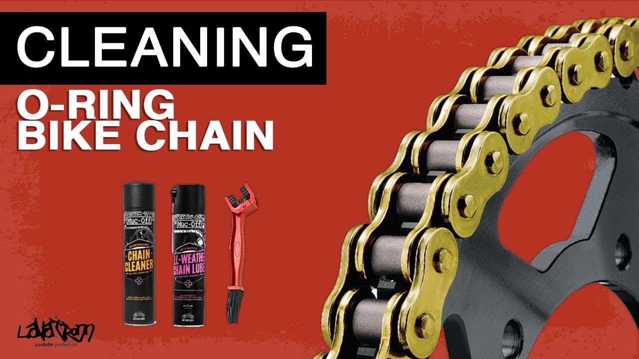 How To Clean Motorcycle Chain (ORing Chain)