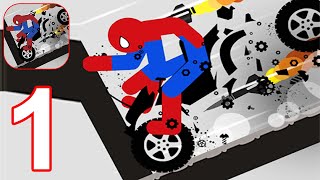 Stickman Hero Fly - Gameplay Walkthrough Part 1 (Android, iOS) screenshot 2