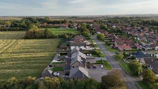 Little cruise over Tetney Village and the Beam Tower Woods