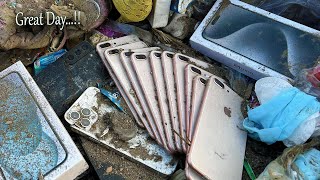 Wass!!😲 i Found alots of iPhone 8 Plus \& More Phone in Garbage_Restore iPhone 12 Pro Max