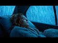 Soft Rain Inside a Quiet Parked Car for Anxiety Relief and Sleep Sounds