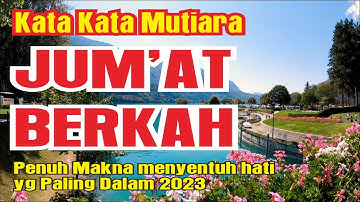 kata kata mutiara jumat berkah penuh makna menyentuh hati yang paling dalam