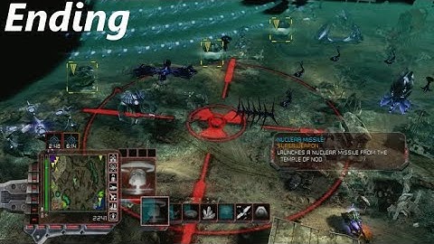 Command and Conquer Tiberium Wars Nod Campaign Gameplay No Commentary Ending