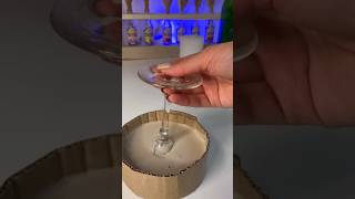 A broken glass is not a problem😅 #shorts #diy #concretedesign #processvideo #crafts #craftideas