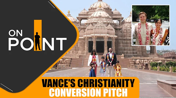 LIVE : JD Vance Faces Backlash Over Wife’s Faith Remarks | Hindu-American Community Outraged