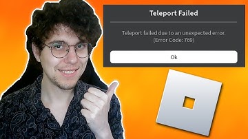 How To Fix Roblox Error Code 769 (Teleport Error)