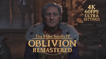 Oblivion Remastered – Main Quest Part 1: From Prison to Dagon Shrine - 4K MOVIE [PC Max Settings]