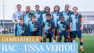 Resume HAC - USSA Vertou 1-1 4 tab a 2 16es Coupe Gambardella