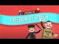 Freedom of speech crash course government and politics 25