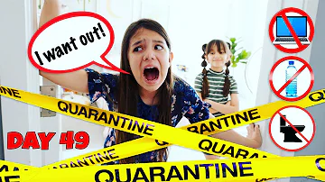 LAST TO LEAVE THE QUARANTINE WINS MYSTERY PRIZE!!! | Emily and Evelyn