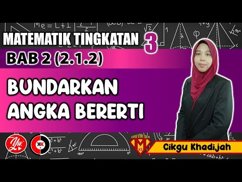 Video: Bagaimanakah anda membundarkan kepada angka bererti?