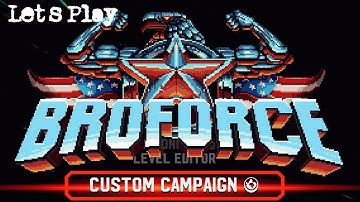 Super Mario BROS 1-1 - Broforce Custom Campaigns S2