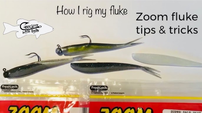 How to Rig and Fish The Zoom Super Fluke Style Lures 