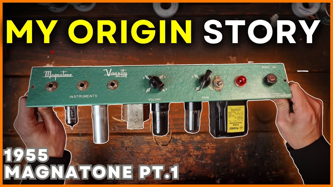 How do Caps & Resistors Affect Tone? Magnatone 108 Vintage Amp Repair
