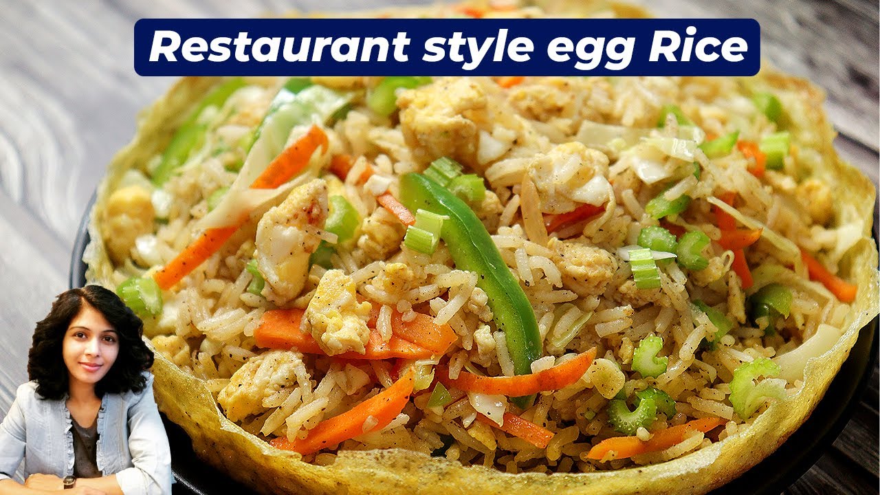 എഗ്ഗ് ഫ്രൈഡ് റൈസ് Egg Fried Rice Recipe Malayalam Fried recipes