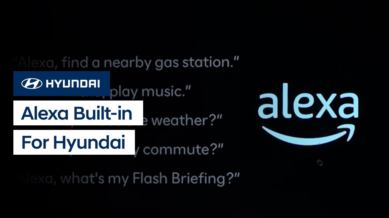 Alexa Built-in for Hyundai | Bluelink® | Hyundai