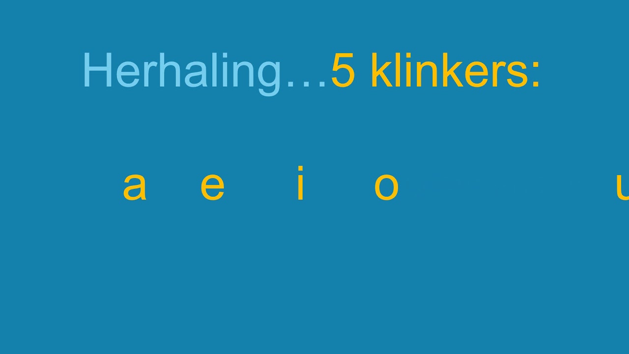 Squla Wat Is Een Klinker En Wat Is Een Medeklinker?, 41% OFF