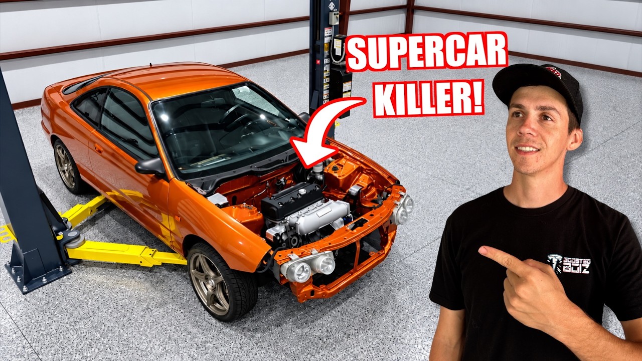 Installing The 1000HP Engine In The DDE Integra!