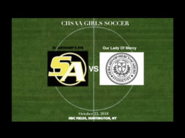 St. Anthony's (8-1) vs Our Lady Of Mercy  10/22/18