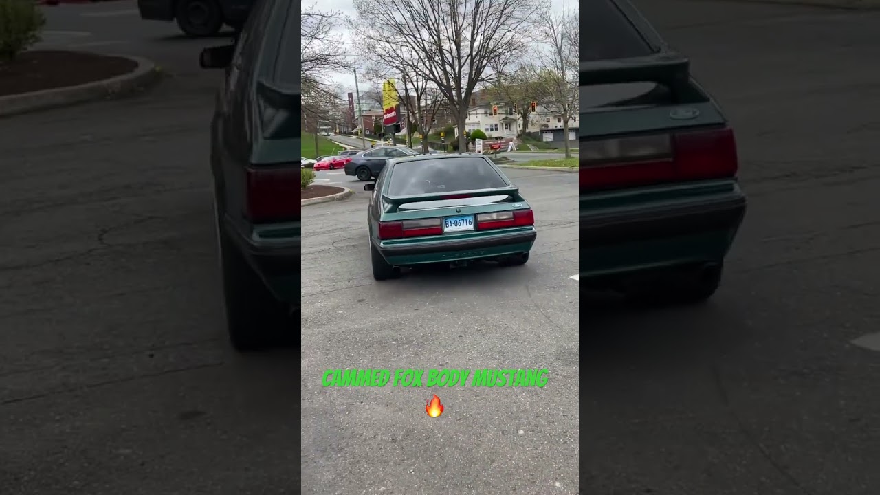 Watch Cammed Fox Body Mustang #mustang #foxbodymustang #musclecar #racecar on YouTube Watch Cammed Fox Body Mustang #mustang #foxbodymustang #musclecar #racecar on YouTube