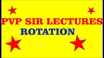 ROTATION 24 ROLLING MOTION INTRODUCTION