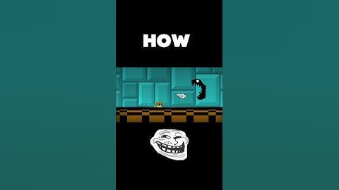 uve been trolled 🤯 #geometrydash #gdupdate #explore #gameplay #uve #been #trolled #troolface #how