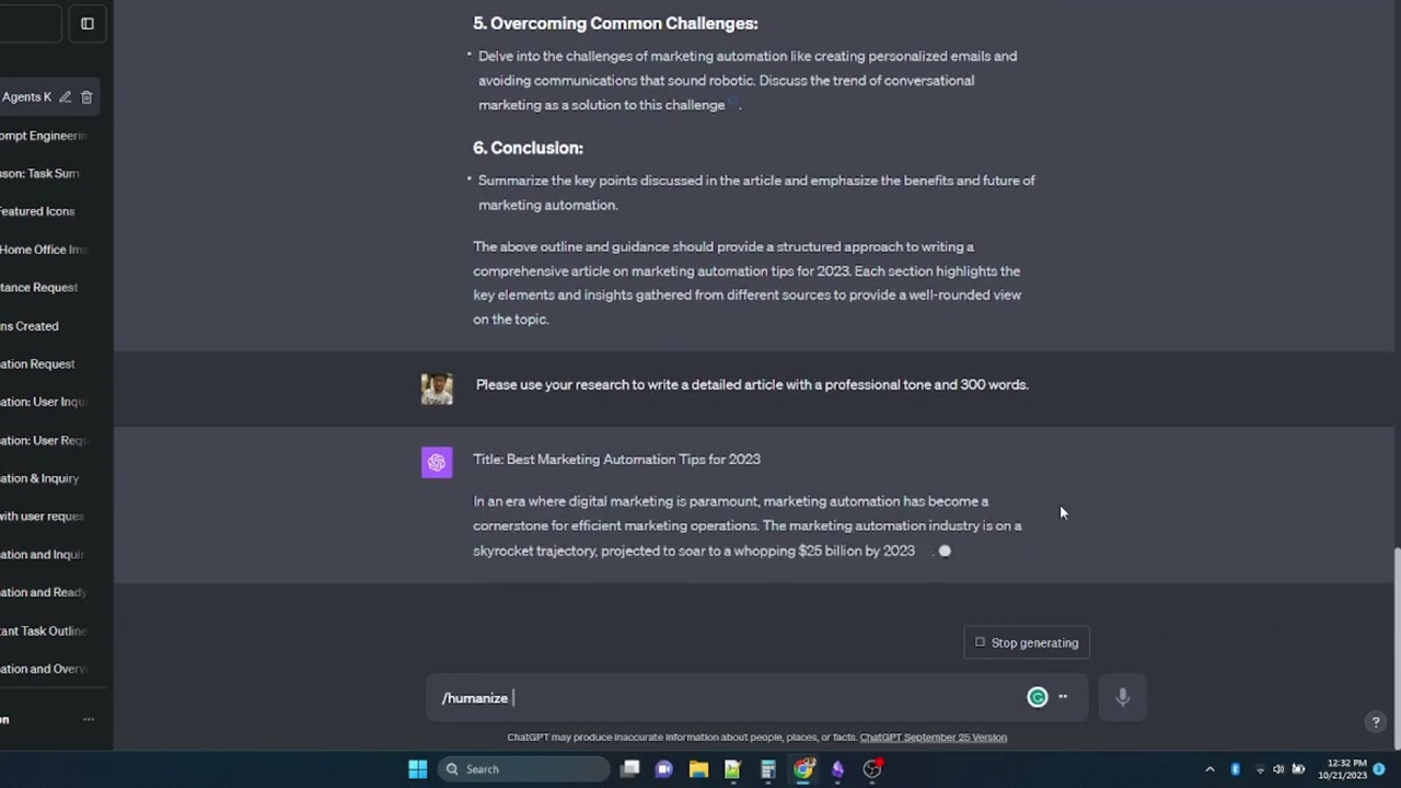 Fully Automated ChatGPT AI Agents (AGI Layer Demo)