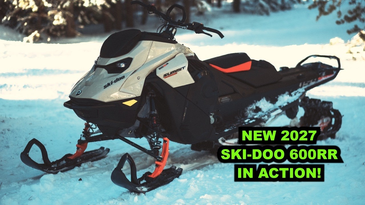 FIrst Ride- 2027 600RR Ski-Doo Summit Adrenaline Snowmobile!