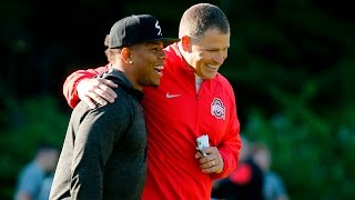 Ray Rice and Greg Schiano reunite at Rutgers football camp