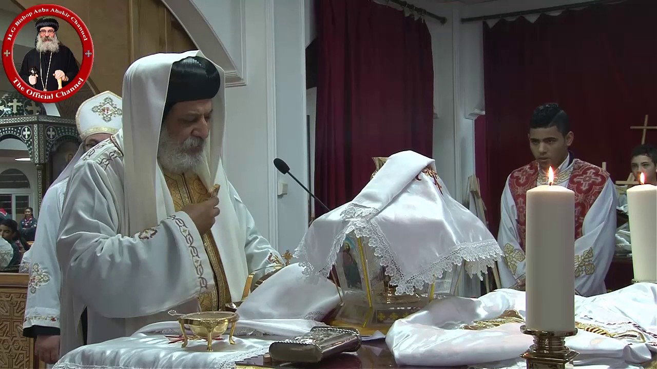 قداس الأنبا كيرلس والأنبا أباكير بكنيسة مارمينا السويد 25/12/16 Anba Kyrillos & Anba Abakir Liturgy