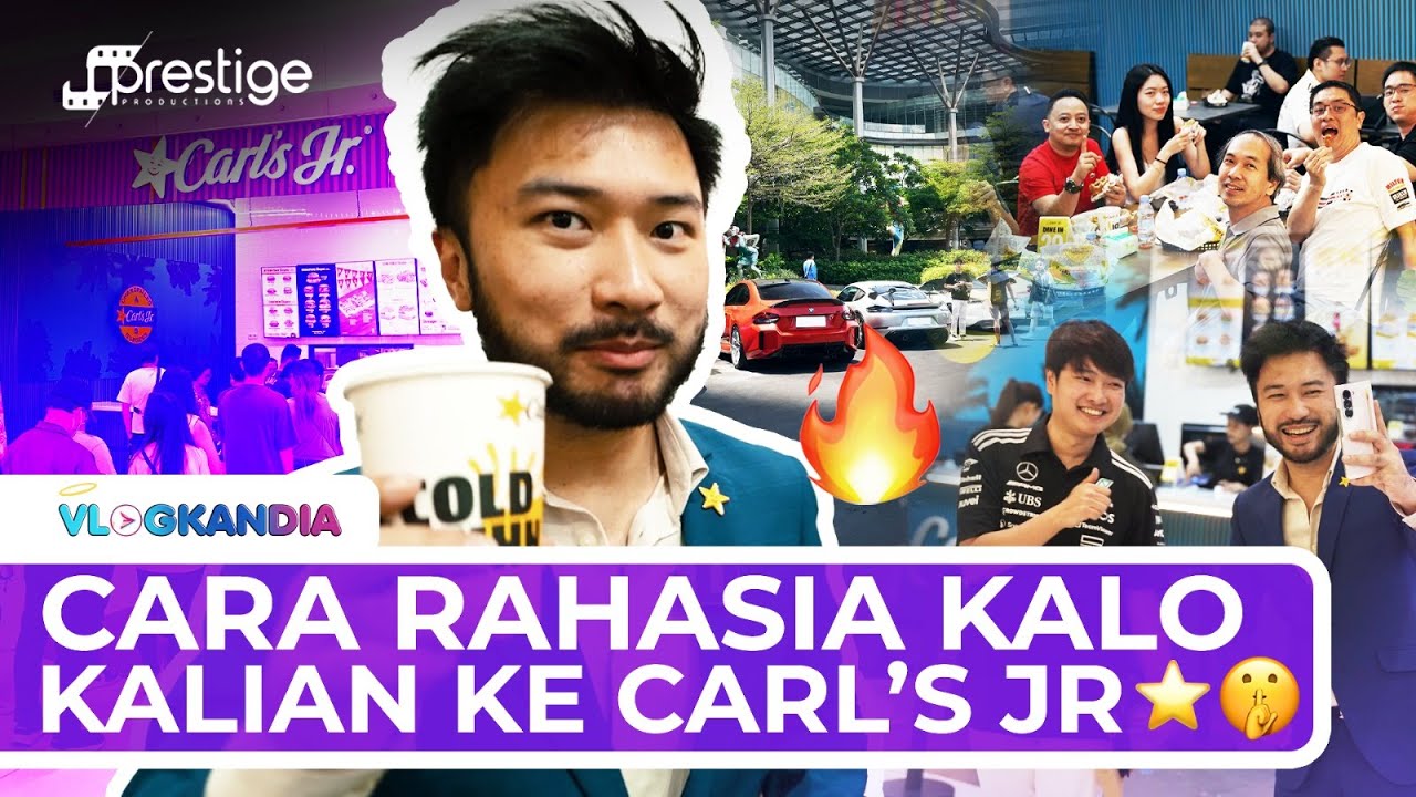 KALO GA NONTON NYESEL BANGET 😮 ‼️, DIKASIH TIPS & TRICK DARI RUDY SALIM KALO KE CARL'S JR 🤫‼️ .