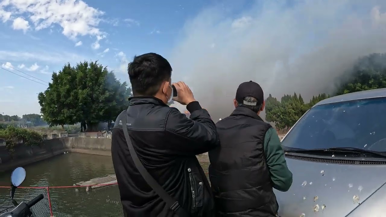 2025鹽水蜂炮14下午後寮永慶宮100尺炮城