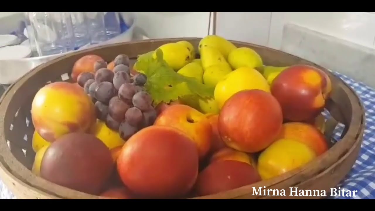 كومبوت فواكه مشكلة مع ميرنا 🍑🍐🍏🍇 بجميع المراحل والتفاصيل