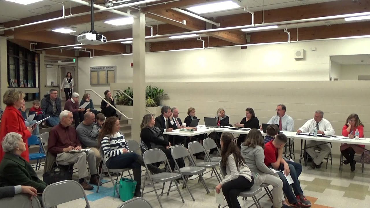 Little Compton School Committee 12/2/2015 YouTube
