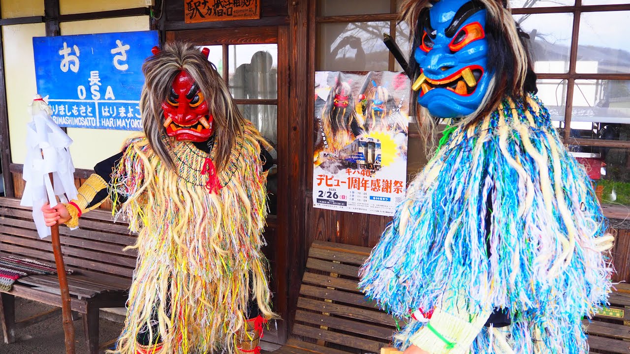 [三者ボイロ実況‼️]帰ってきたなまはげ列車‼️[北条鉄道]