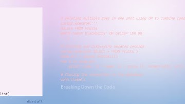 How to Delete Multiple Rows in a Table Using SQLite with One Simple Command