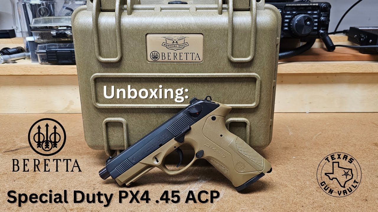 Распаковка: Beretta PX4 Storm Special Duty