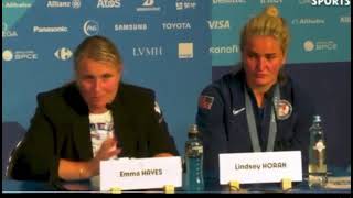 Emma Hayes on Lindsay Horan