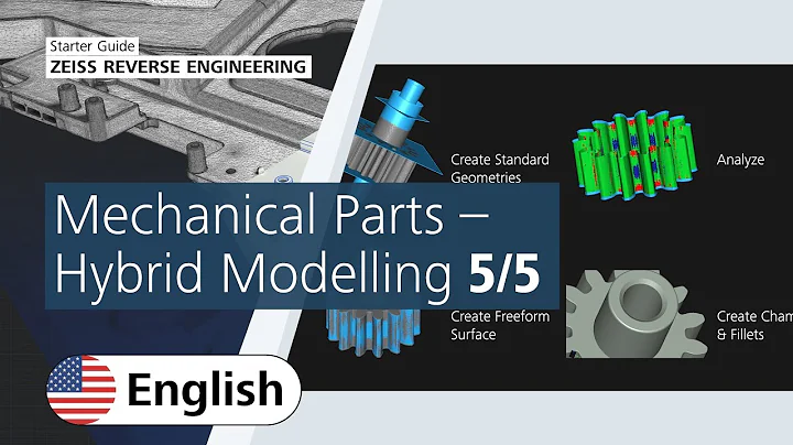 ZEISS Reverse Engineering Tutorial Part 5: Hybrid Modeling Made Easy