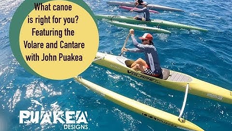 Which OC1 canoe is right for you? - The Volare and Cantare Outrigger Canoes