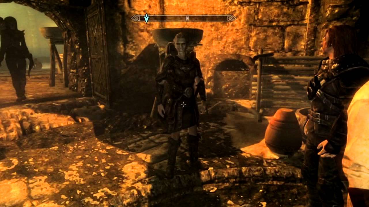 Skyrim Bank Robbery [HD] YouTube
