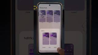 Samsung m35 good Lock Theme park Transparent Quick panel