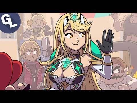 Pyra and Mythra get Welcomed to Smash Bros.