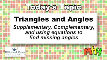 Math Homework Hotline 4-4-19 Triangles and Angles