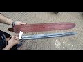 Hand Forged Viking Age sword / Carolingian sword.