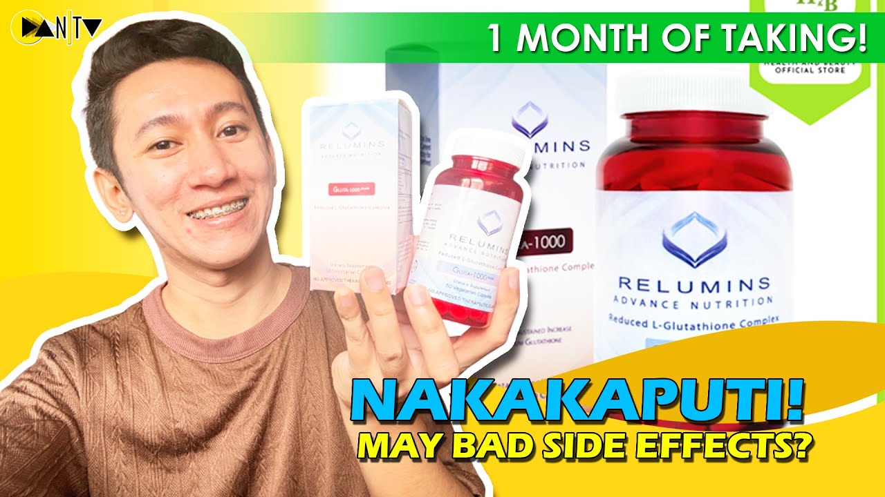 Relumins Reduced L-Glutathione Product Review | 1 Month of taking