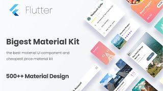 Flutter Bigkit - Flutter Material Widget Component in UI kit flutter screenshot 2