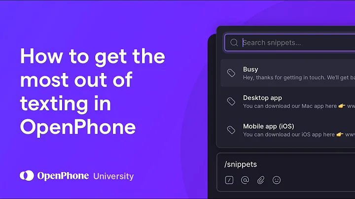 How to get the most out of Quo's (formerly OpenPhone) texting features