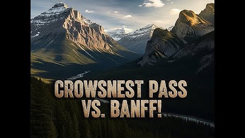 Escape the crowds & costs of Banff. Crowsnest Pass is Alberta