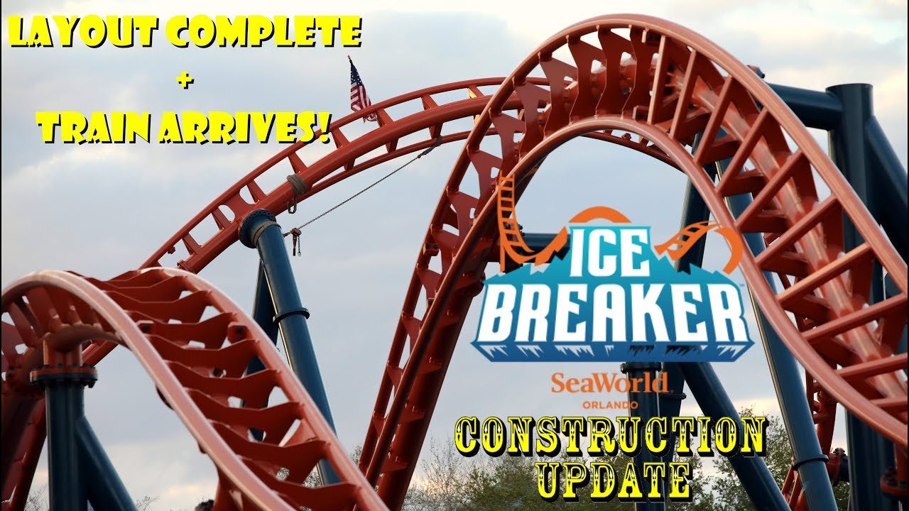 Ice Breaker Roller Coaster at SeaWorld - What to Expect